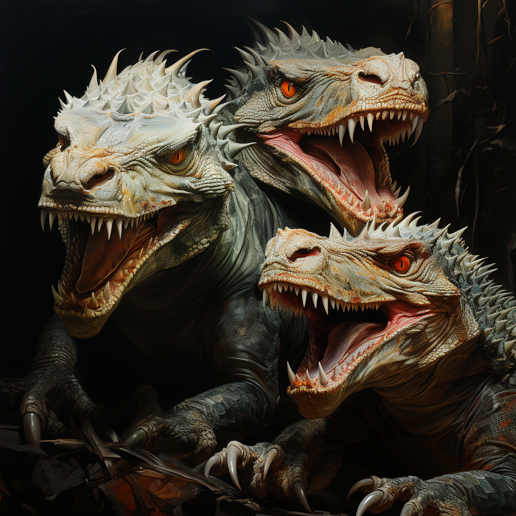 These dangerous lizards inhabit the desert in AJ Park's book, River in the Sand.