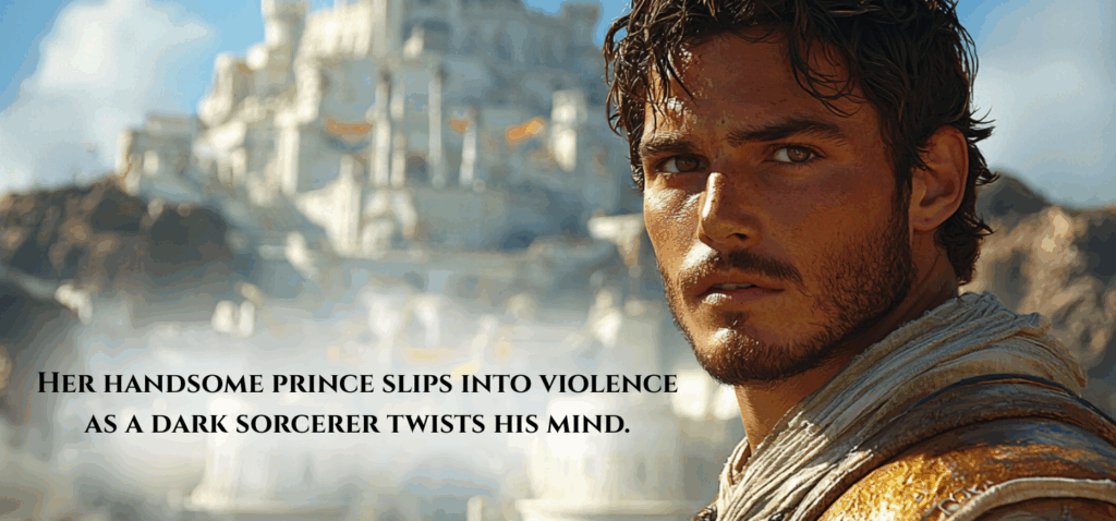 In the Fantasy Novel "Poisoned Splinter" by AJ Park a prince slips into violence as a dark sorcerer twists his mind.