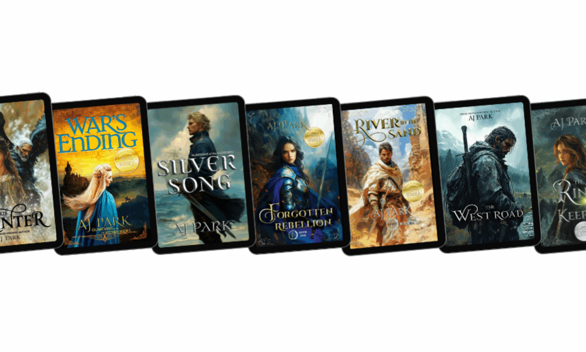 Award-winning fantasy books by AJ Park