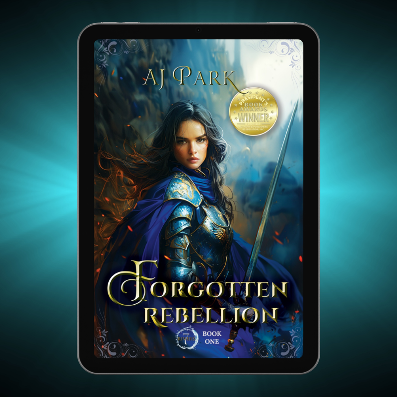 Award Winning Fantasy Novel Forgotten Rebellion by AJ Park.