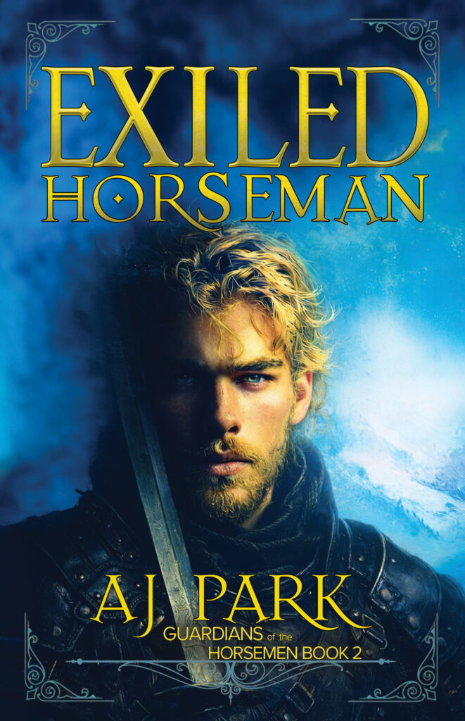 Cover of fantasy novel Exiled Horseman